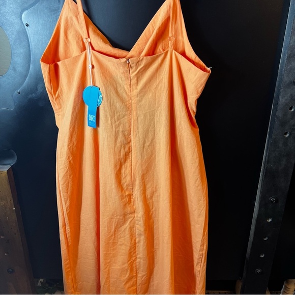 Orange cupshe Sleeveless Dress XL - Picture 5 of 5
